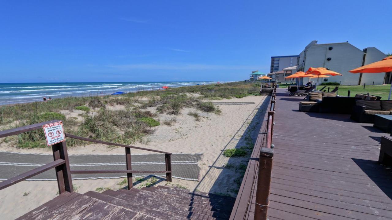 Steps To The Pool & Beach Beautiful Beachfront Resort, Shared Pools South Padre Island Exterior photo