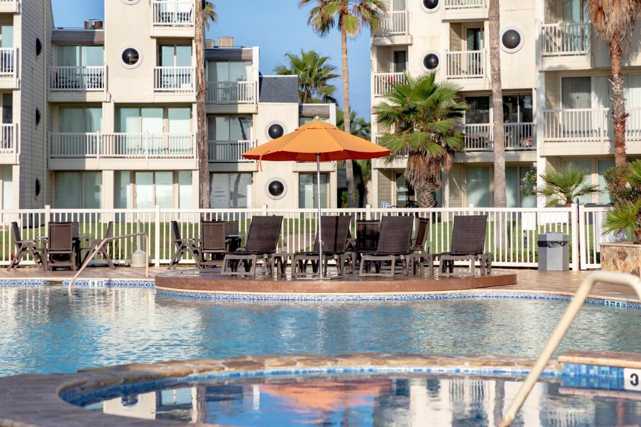 Steps To The Pool & Beach Beautiful Beachfront Resort, Shared Pools South Padre Island Exterior photo